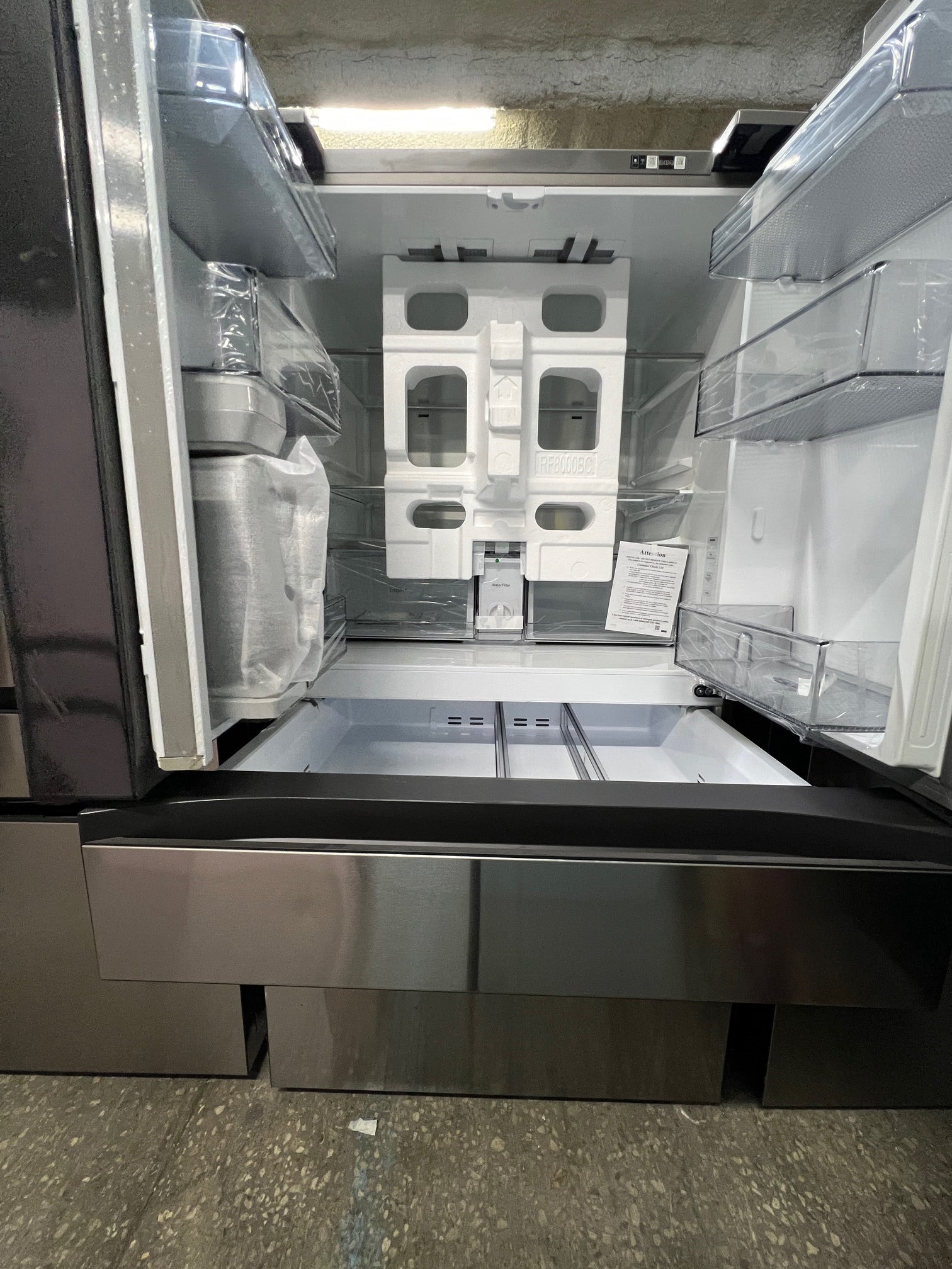 Samsung BESPOKE 29 cu. ft. 4-Door Stainless Steel