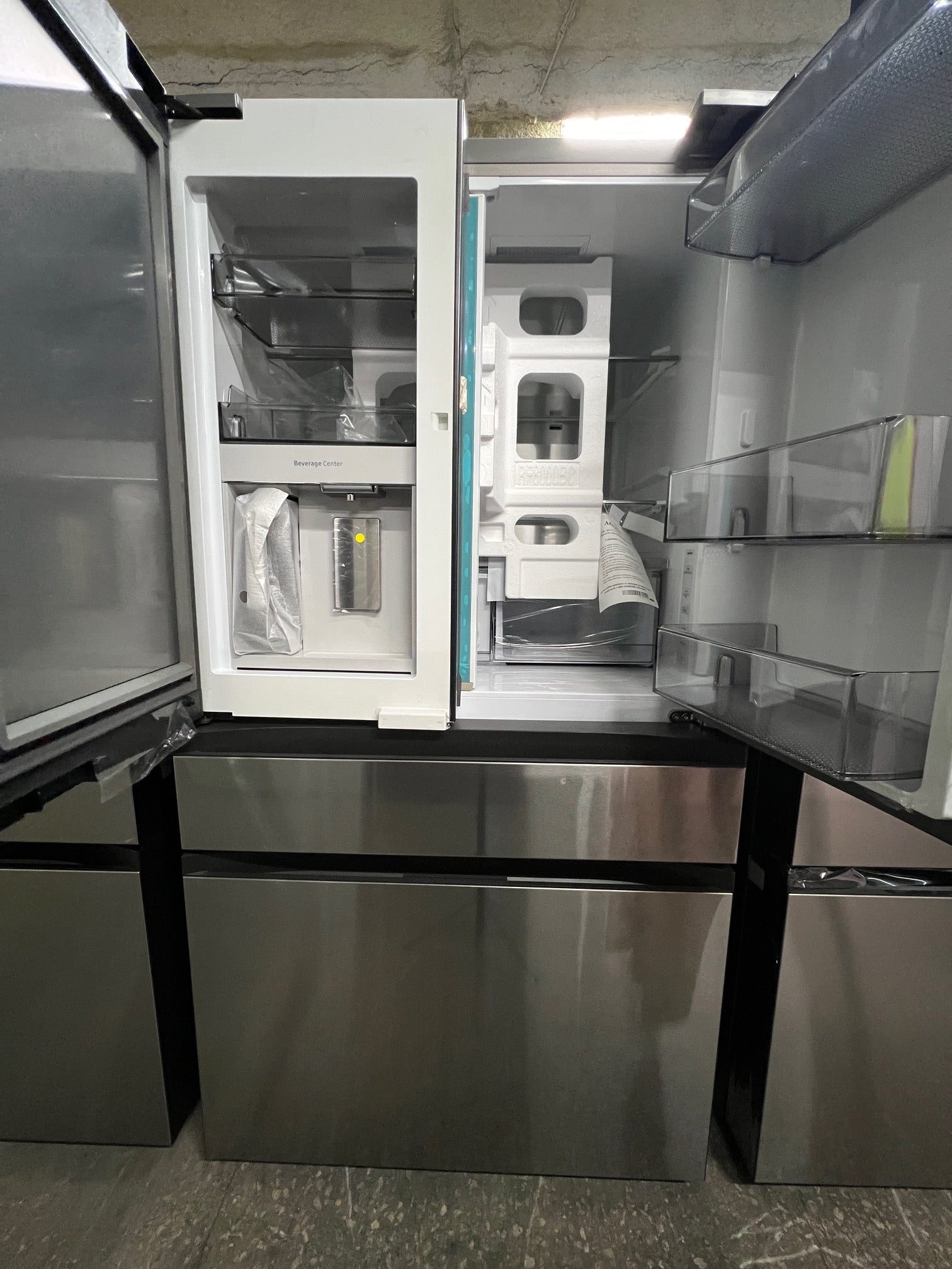 Samsung BESPOKE 29 cu. ft. 4-Door Stainless Steel