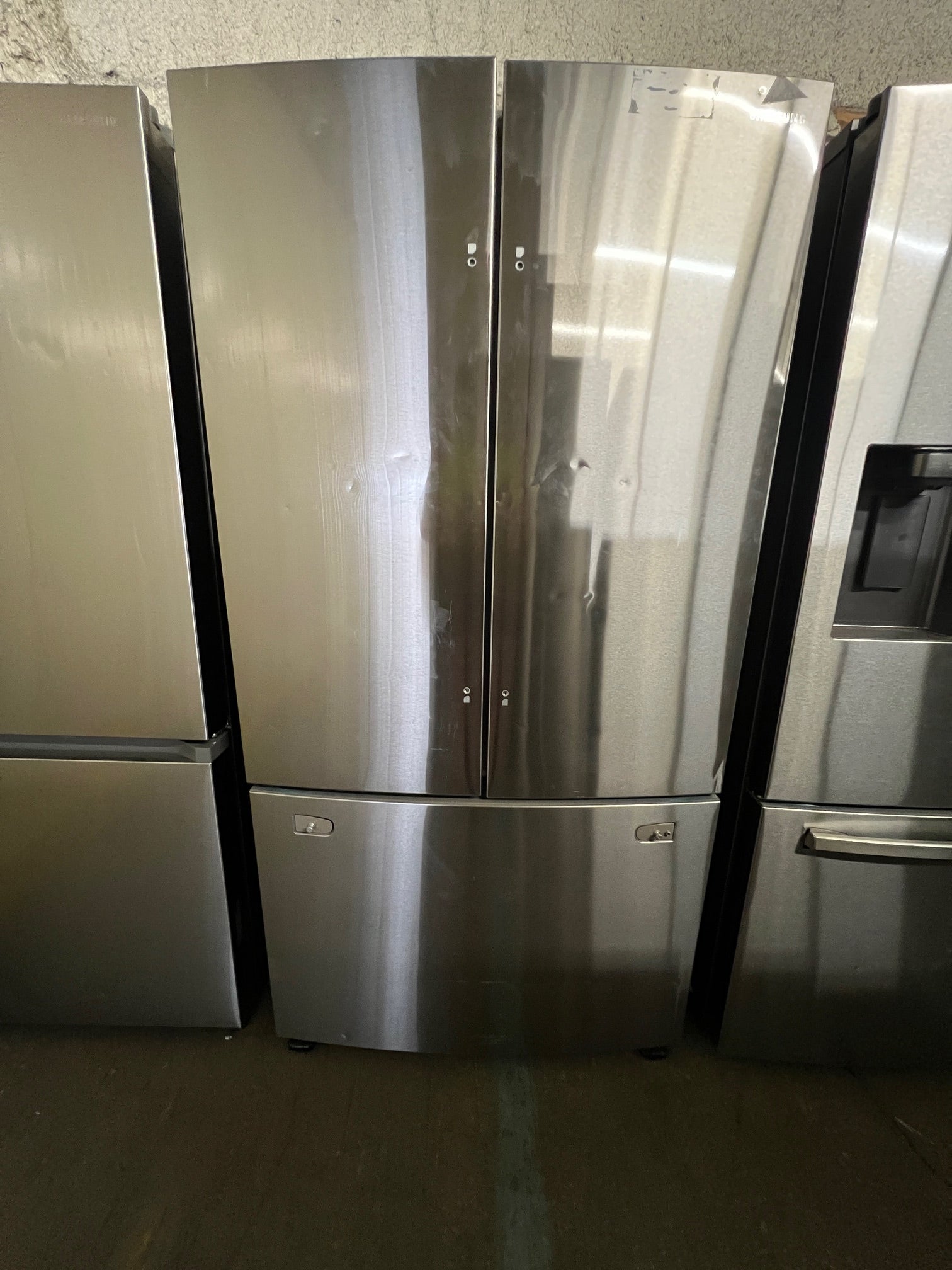 Samsung 28 cu. ft. 3-Door Refrigerator Stainless Steel