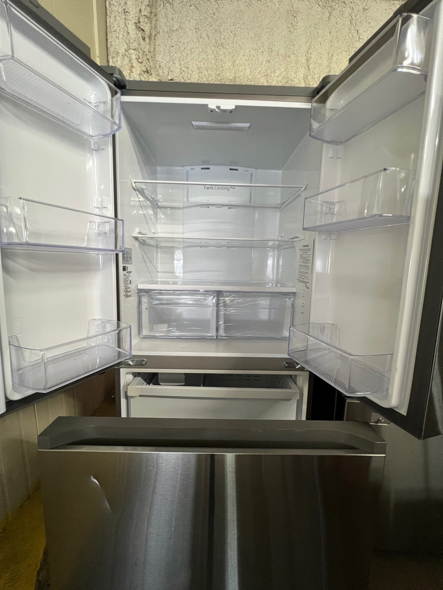 Samsung 17.5 cu. ft. 3-Door Counter Depth  Stainless Steel