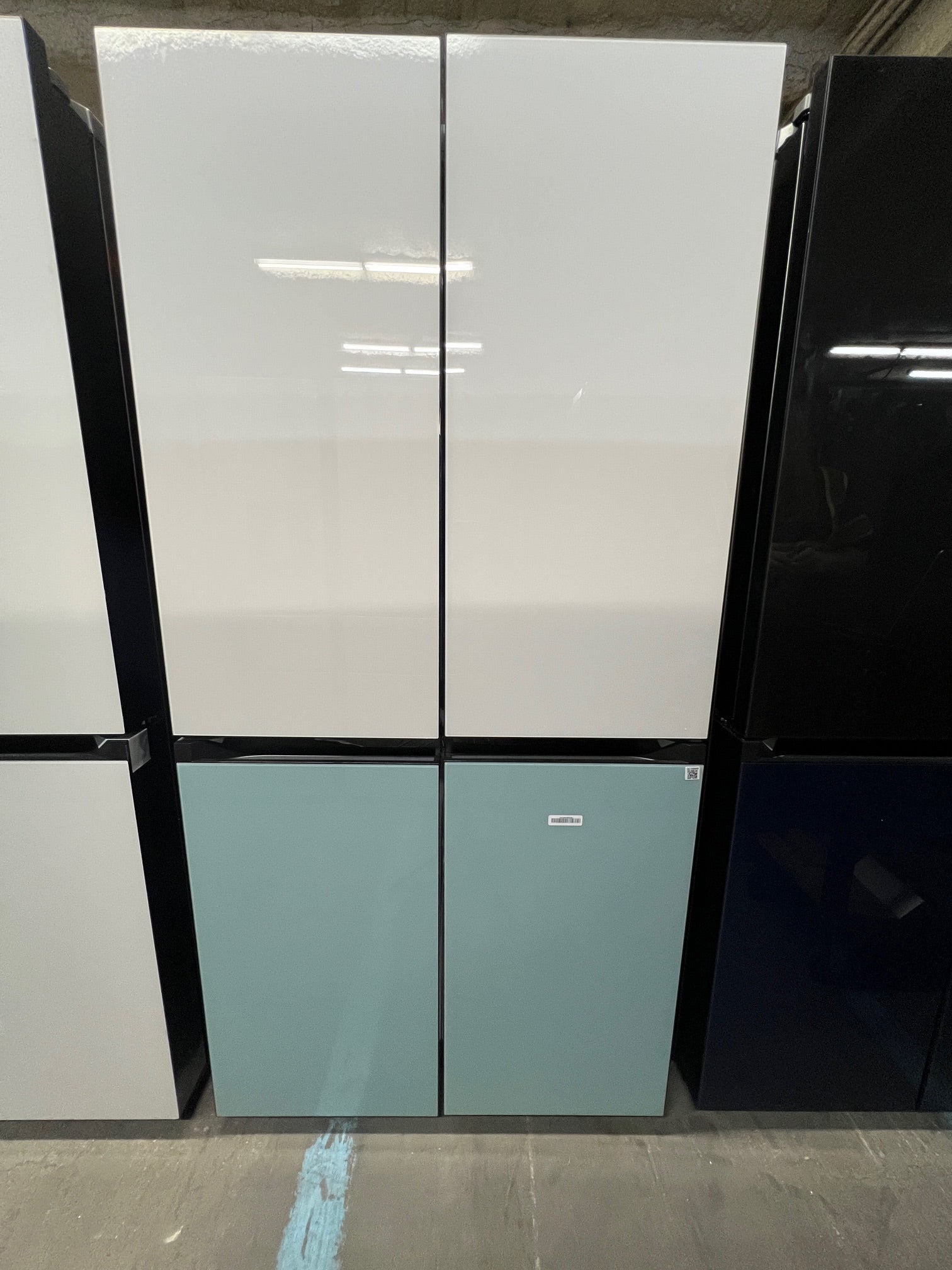 Samsung Bespoke 29 cu. ft. 4 - Door Flex White and Blue