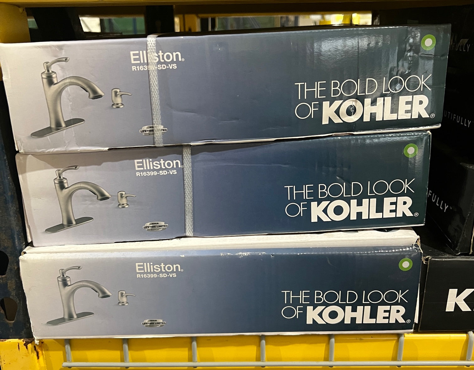 Kohler Elliston Sink Faucet With Soap/Lotion Dispenser