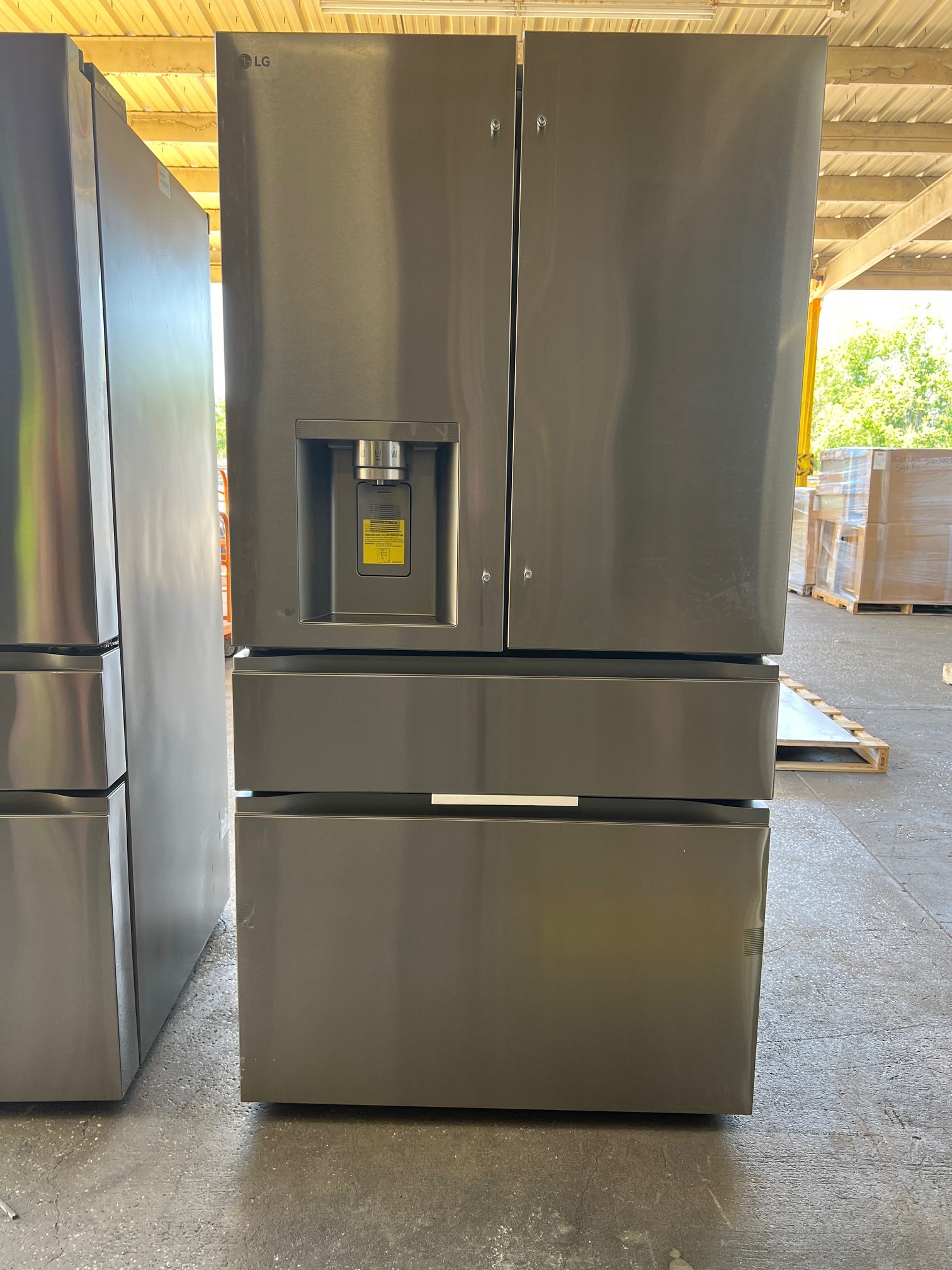 LG 29 cu. ft. SMART Standard Depth MAX French Door Refrigerator Stainless Steel