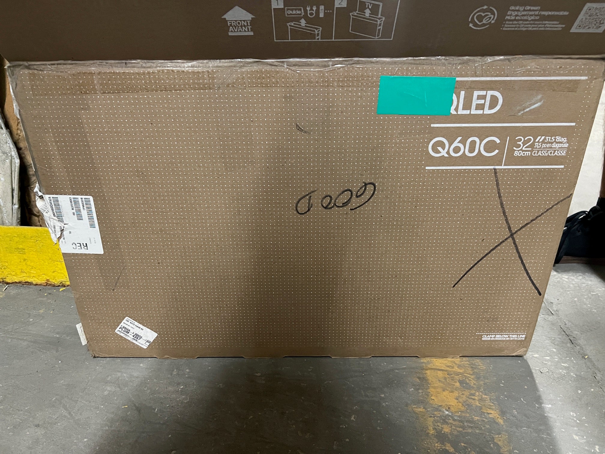 SAMSUNG 32" Class Q60C QLED 4K Smart TV 2023