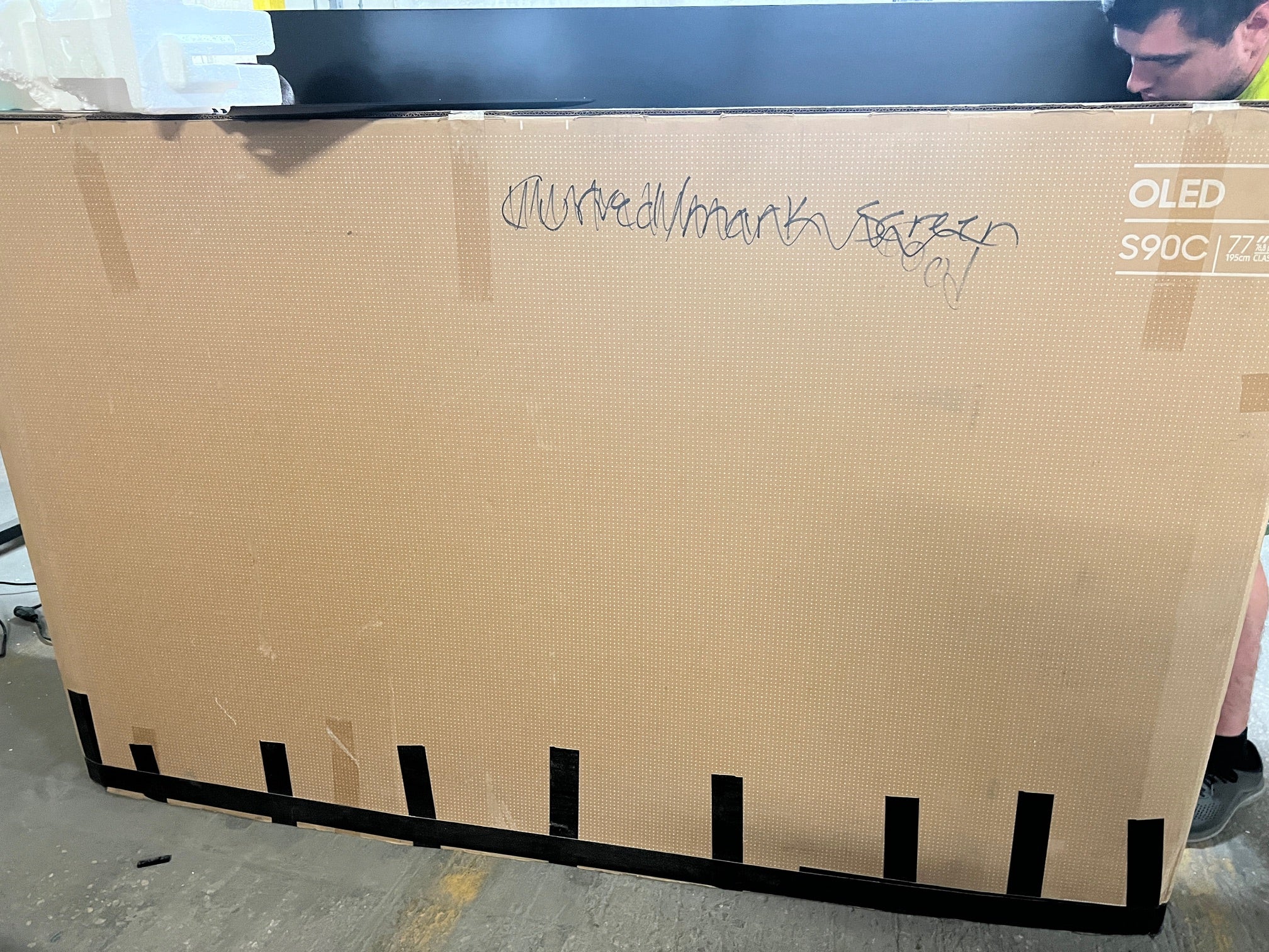 SAMSUNG 77" Class S90C OLED 4K Smart TV 2023