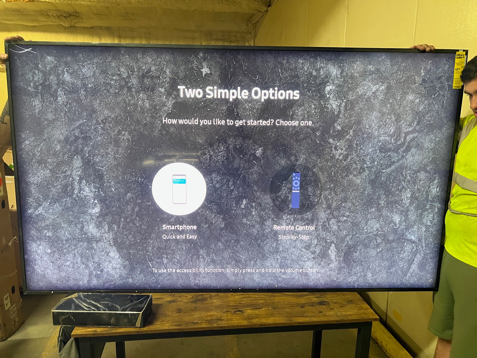 Samsung - 85" Class The Frame Series LED 4K UHD Smart Tizen TV