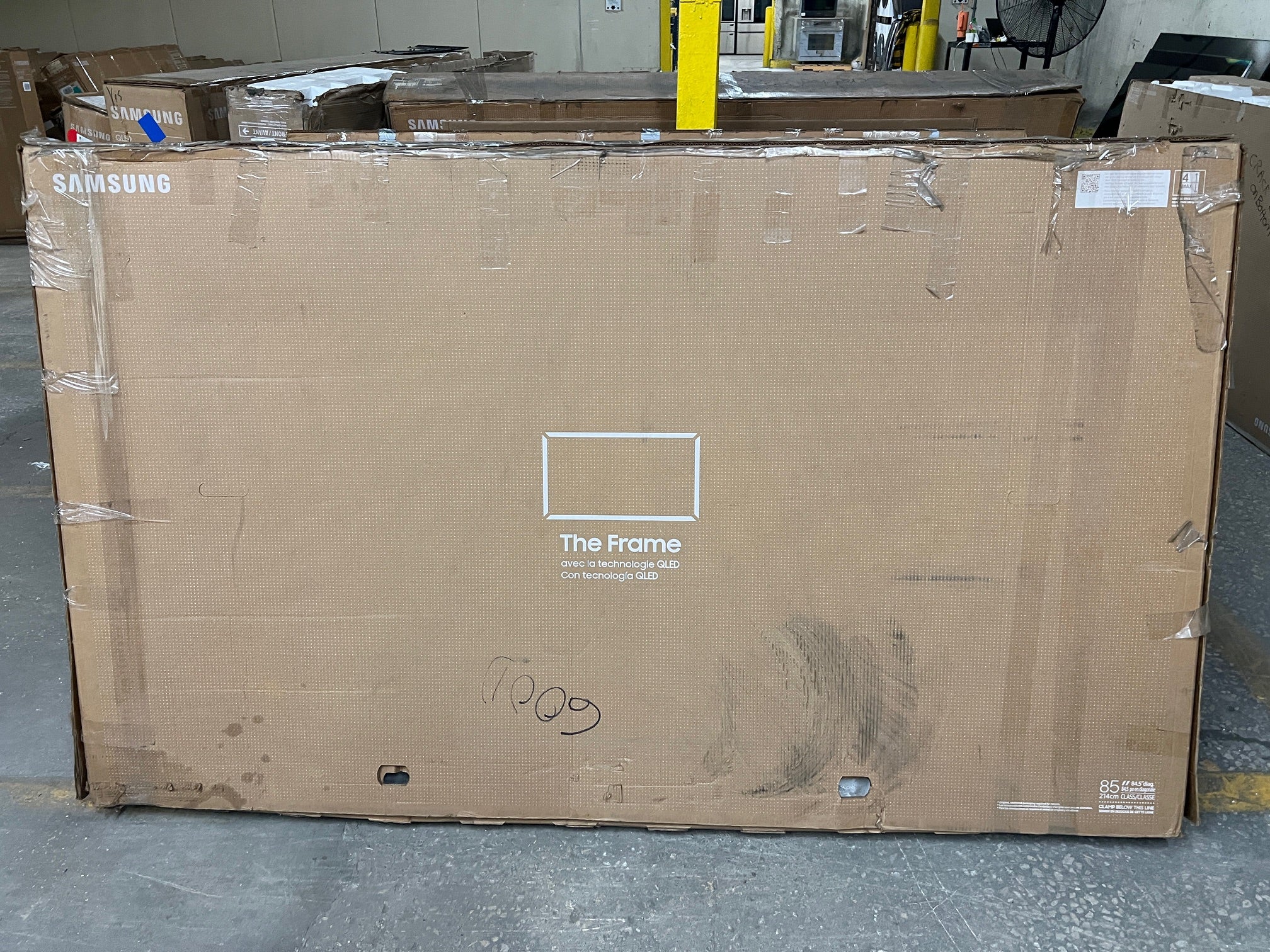 Samsung - 85" Class The Frame Series LED 4K UHD Smart Tizen TV