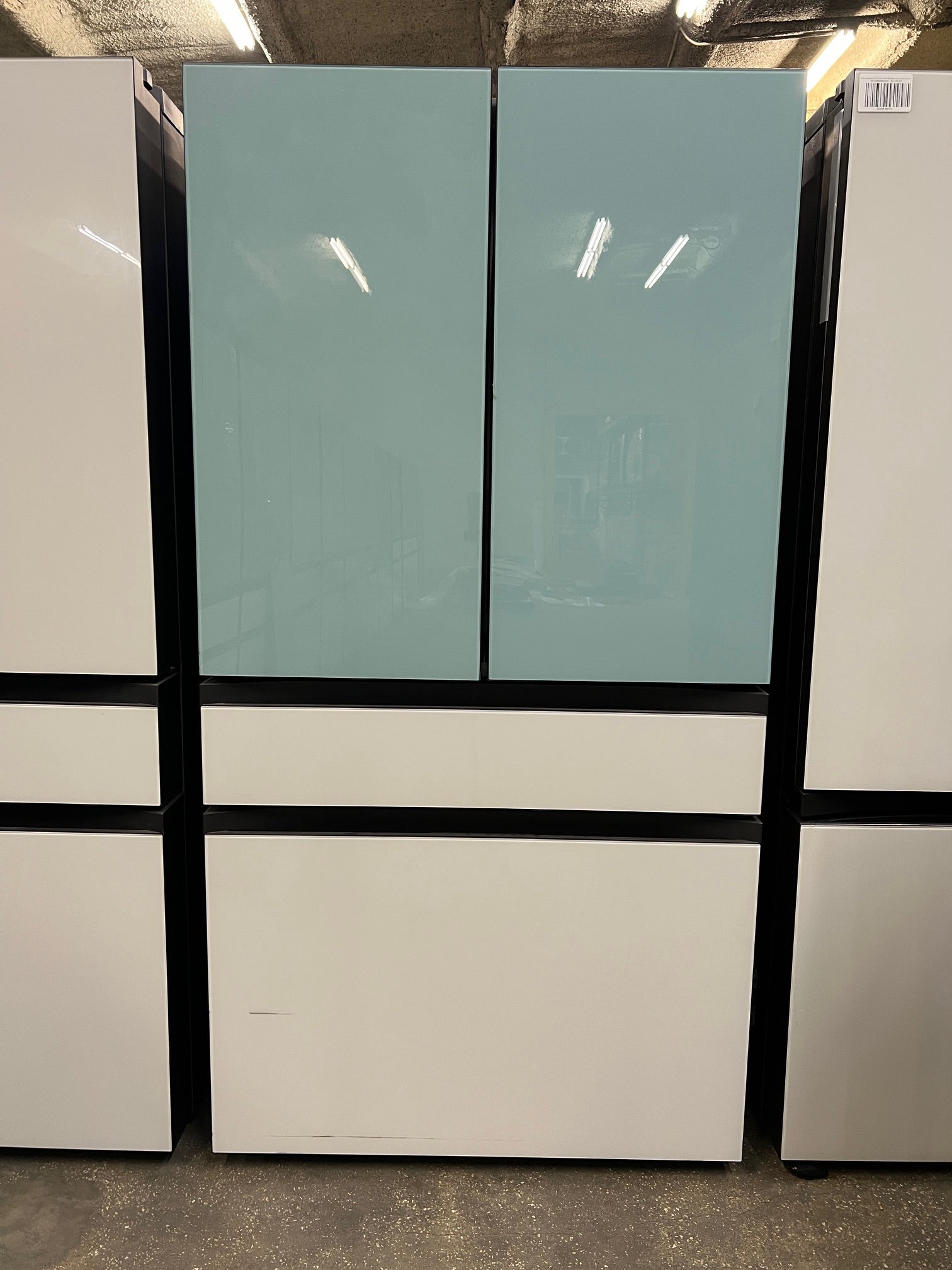 Samsung BESPOKE 29 cu. ft. 4-Door Blue & White