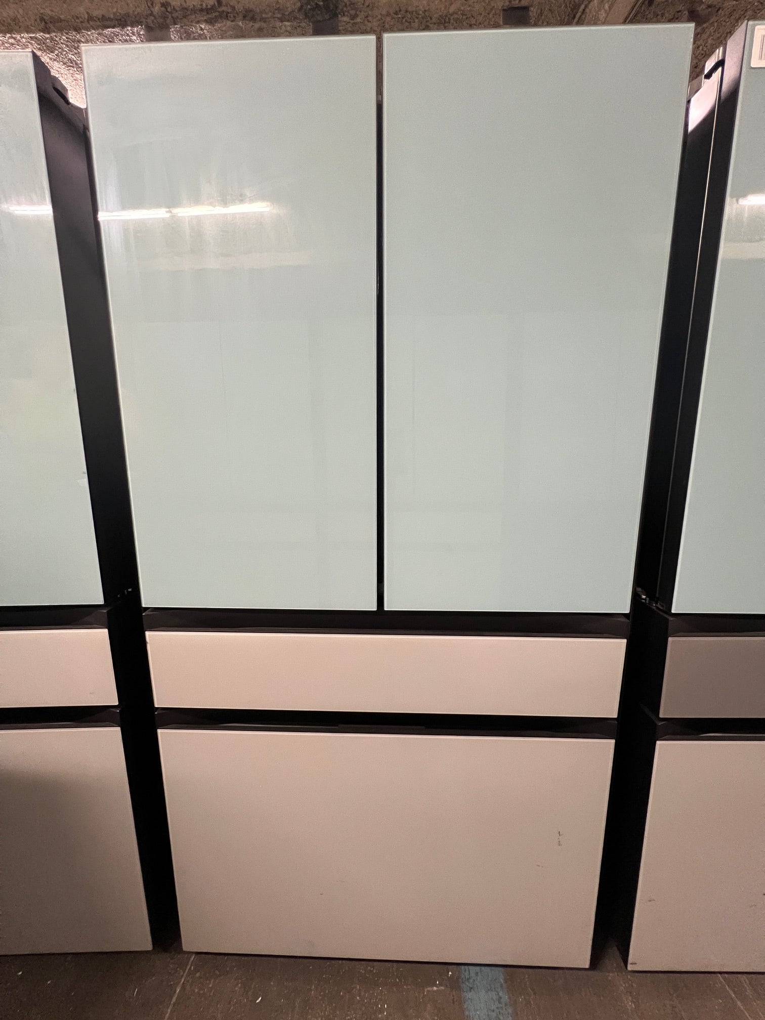 Samsung BESPOKE 29 cu. ft. 4-Door Blue & White