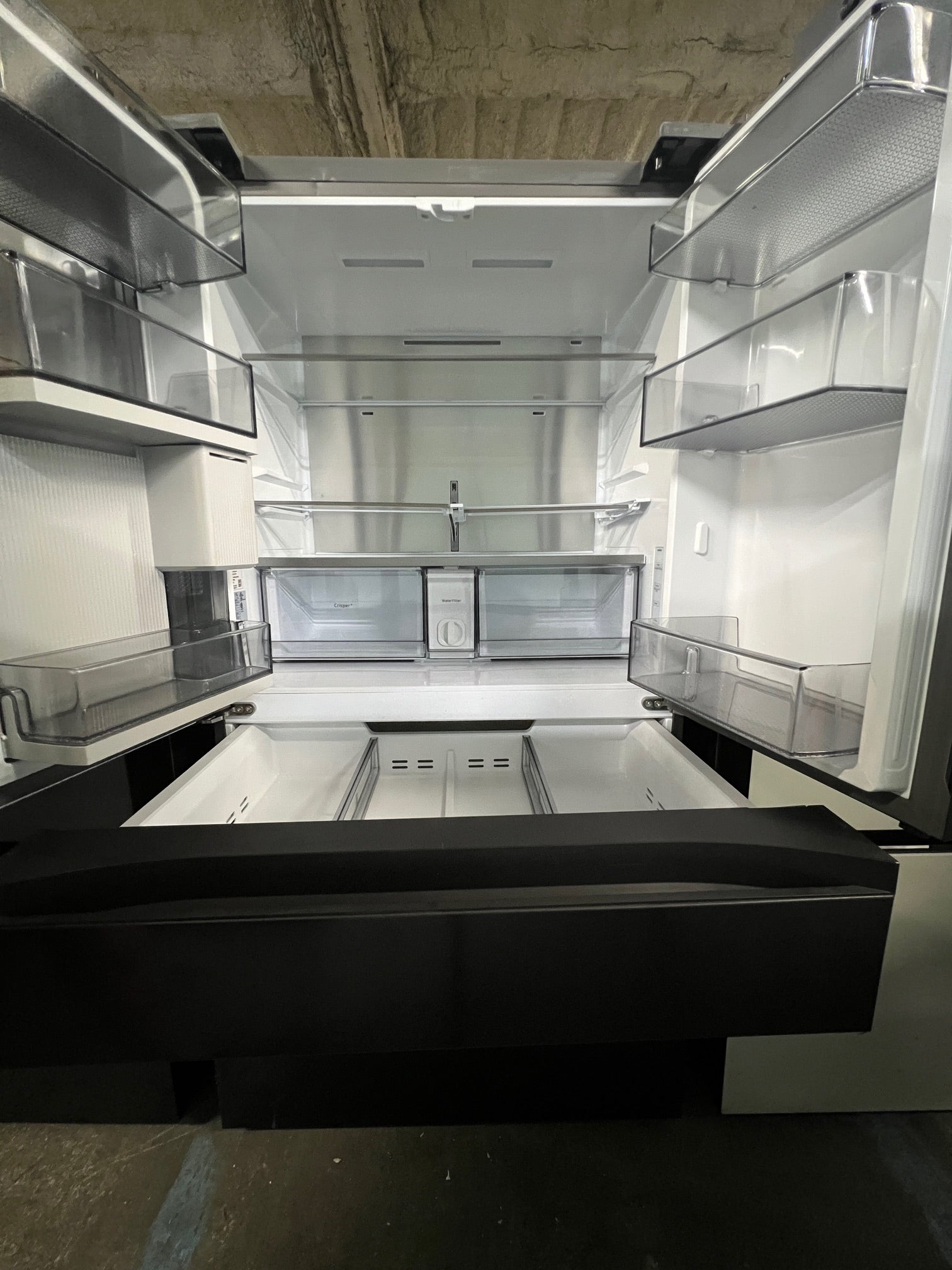 Samsung  BESPOKE 23 cu. Counter Depth ft. 4-Door Blue & Black