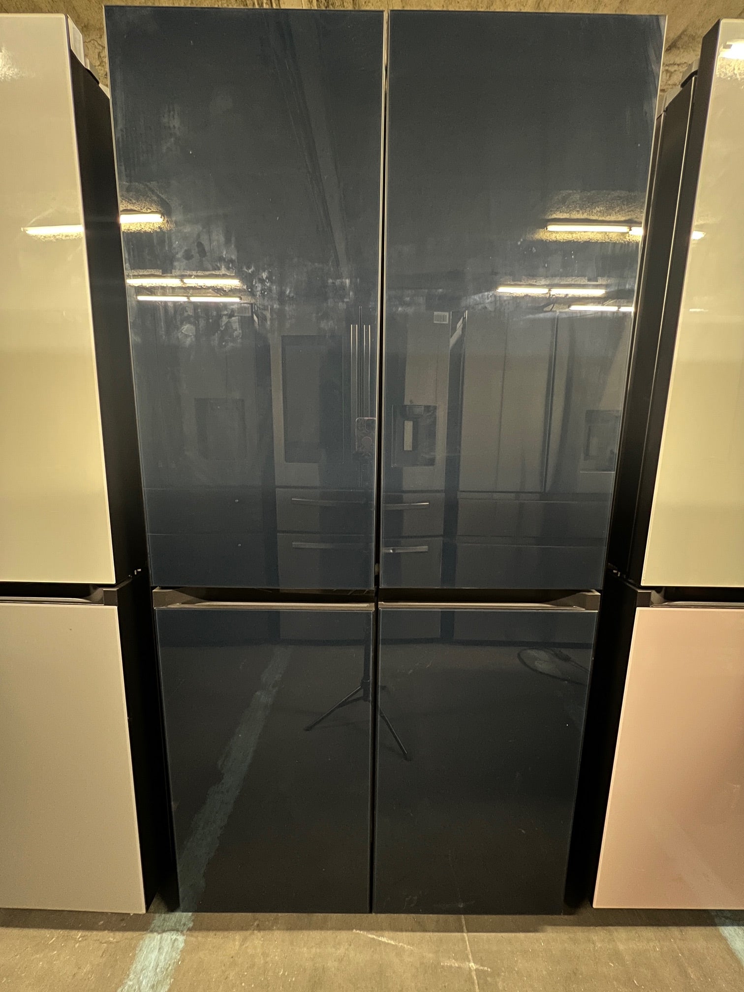 Samsung Bespoke 29 cu. ft. 4 - Door Blue