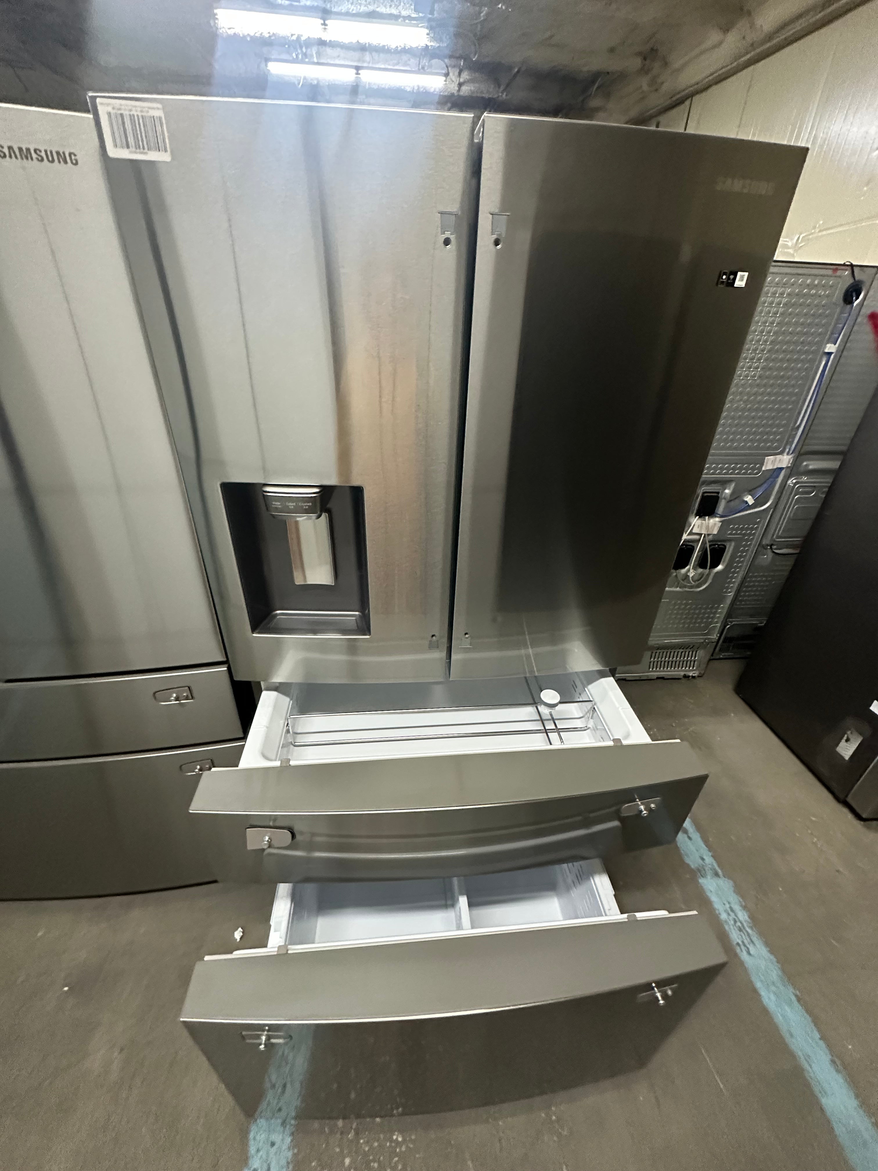 Samsung 28 Cu. Ft. 4-Door With FlexZone Drawer Stainless Steel