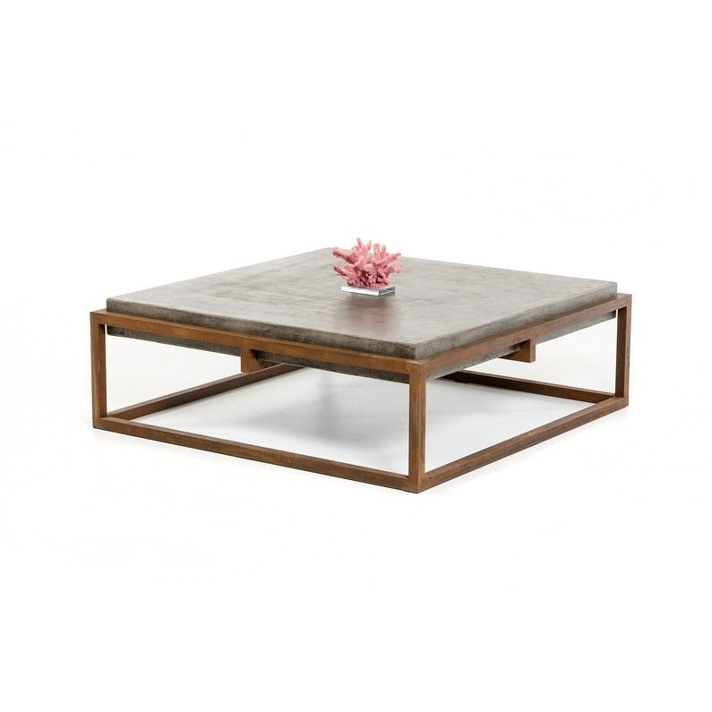 Shepard Modern Concrete Coffee Table