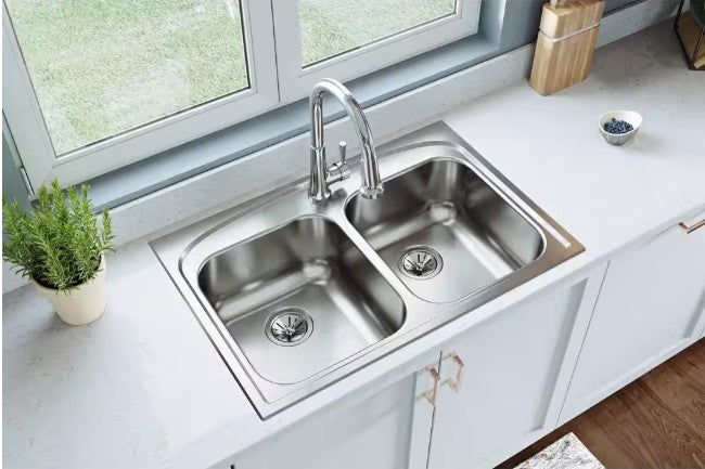 Pergola 33" Drop In Sink Stainless Steel