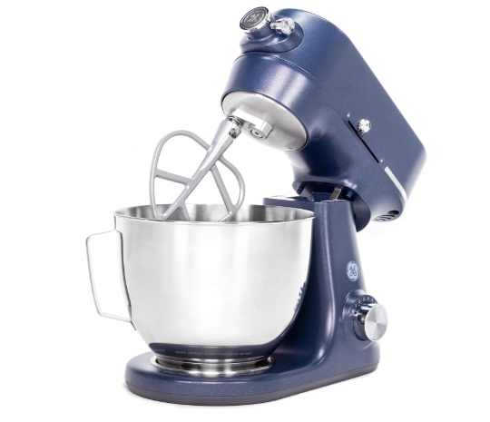 BLUE GE Tilt Head Stand Mixer with Accessories
