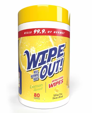 Wipe out Tzumi Antibacterial Wipes