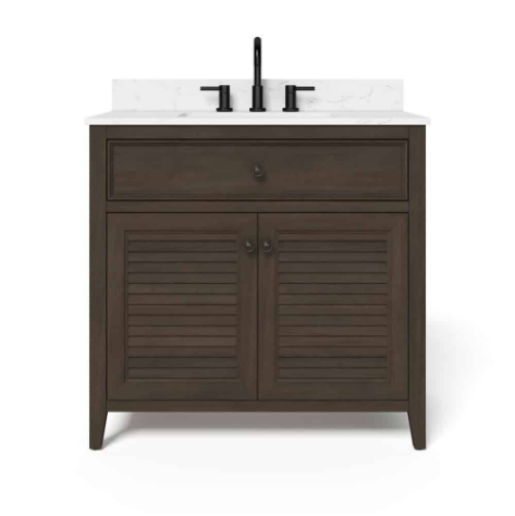 Newry 36" Vanity - Brown Finish