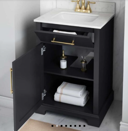 Kendare 24" Vanity - Blue Finish