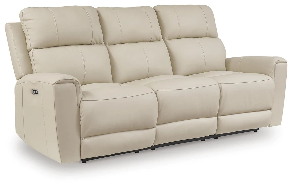 Dahlmoore Power Reclining Leather Sofa {Used}