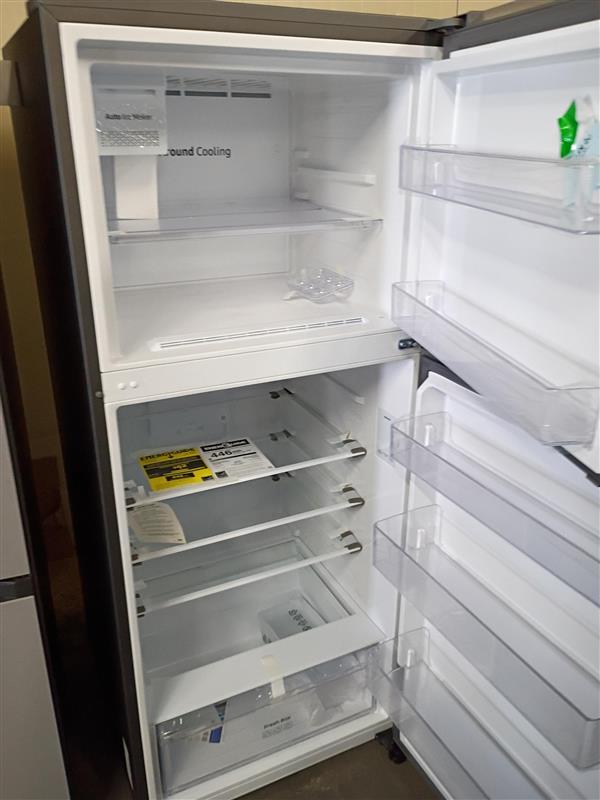 18 cu. ft. Standard Depth Top Freezer Refrigerator in Stainless Steel with Ice Maker