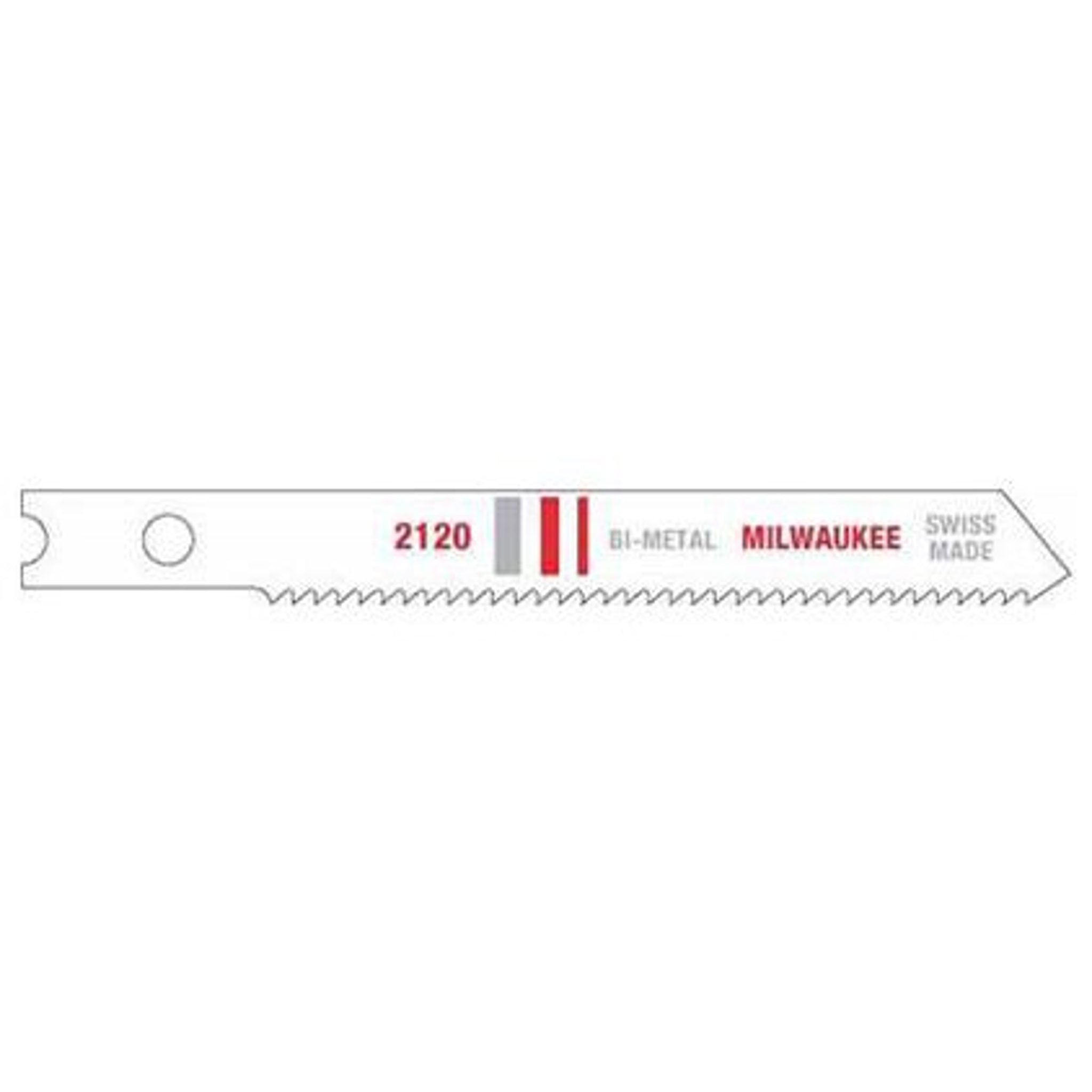 Milwaukee 3" Metal Cutting Jig Saw Blades, 5 Pack