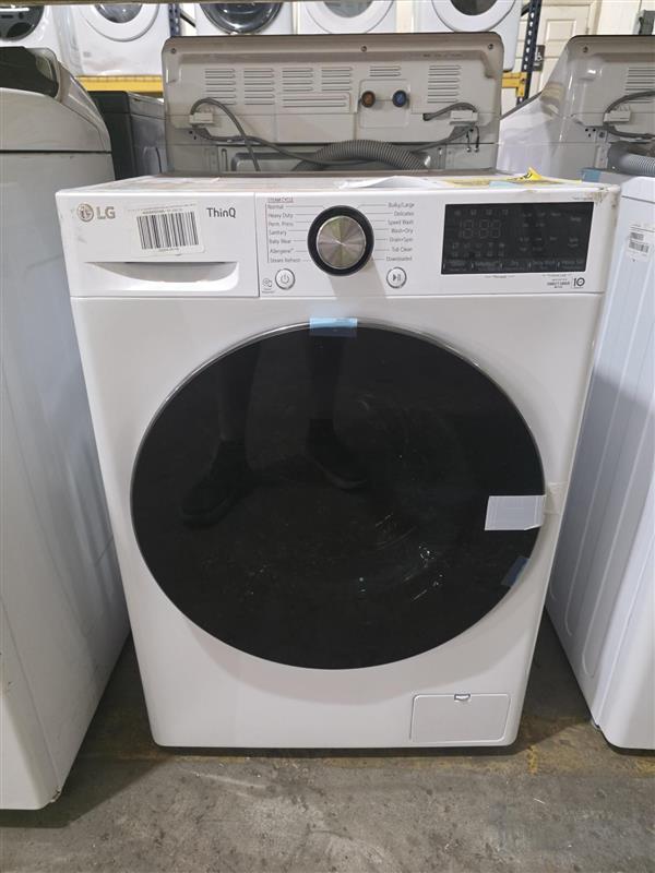 LG 2.4 cu. ft. Compact All-in-One Front Load Washer/Dryer Combo (White)