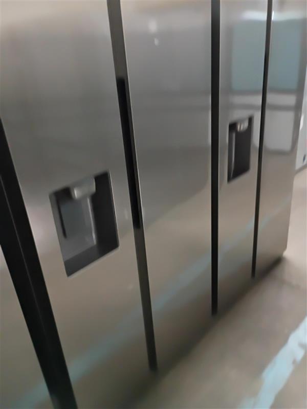 SAMSUNG 36 in. 27.4 cu. ft. Standard Depth Side by Side Refrigerator in Fingerprint-Resistant Stainless Steel