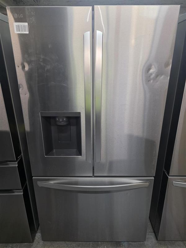 LG 26 cu. ft. Smart Counter-Depth MAX™ Refrigerator with Dual Ice Makers - Stainless