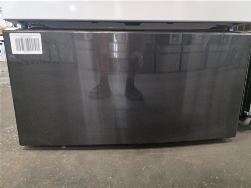 LG 27" Laundry Pedestal Storage Drawer (Black Steel)