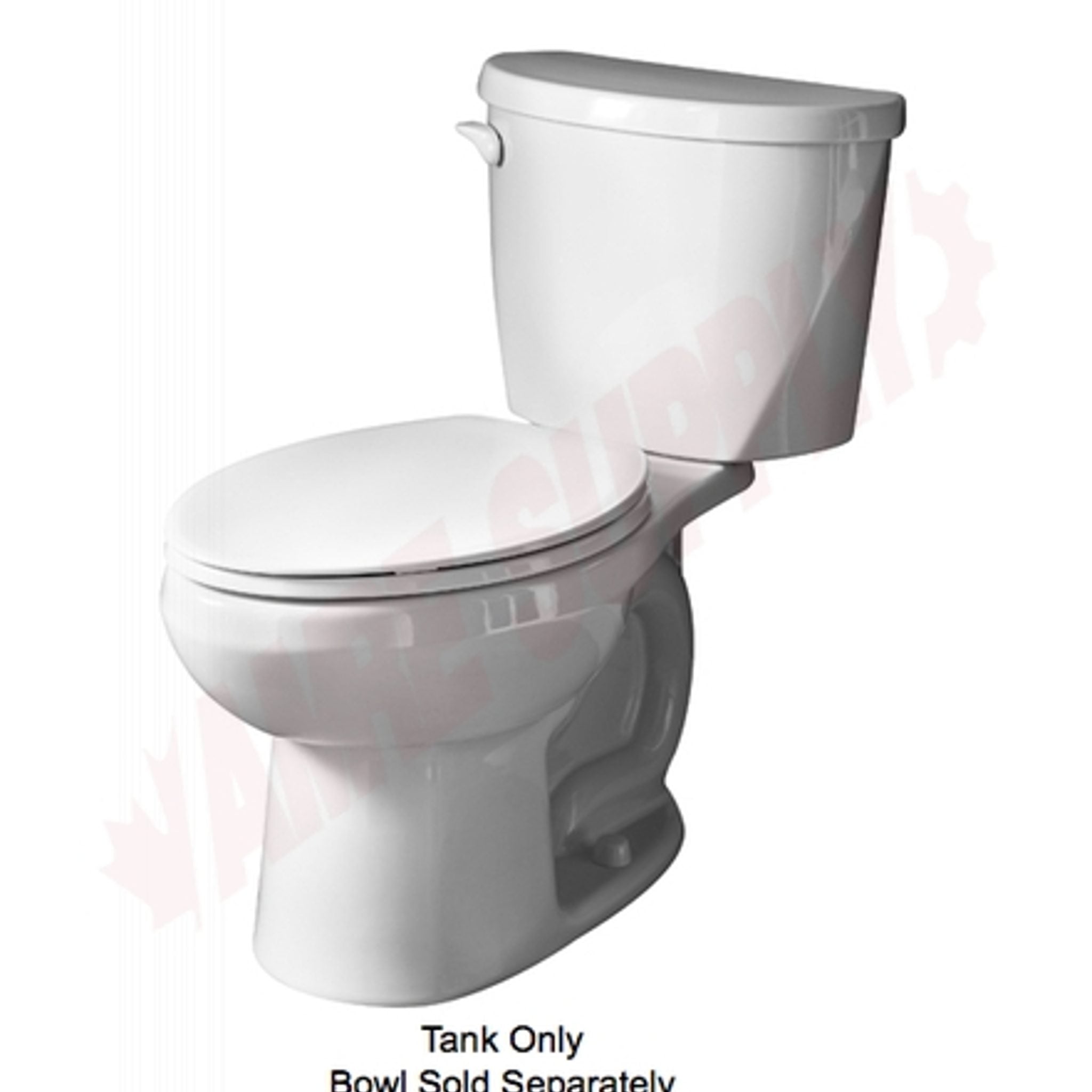 American Standard Evolution White 1.6-GPF 2-Piece Standard Height Toilet Elongated Bowl