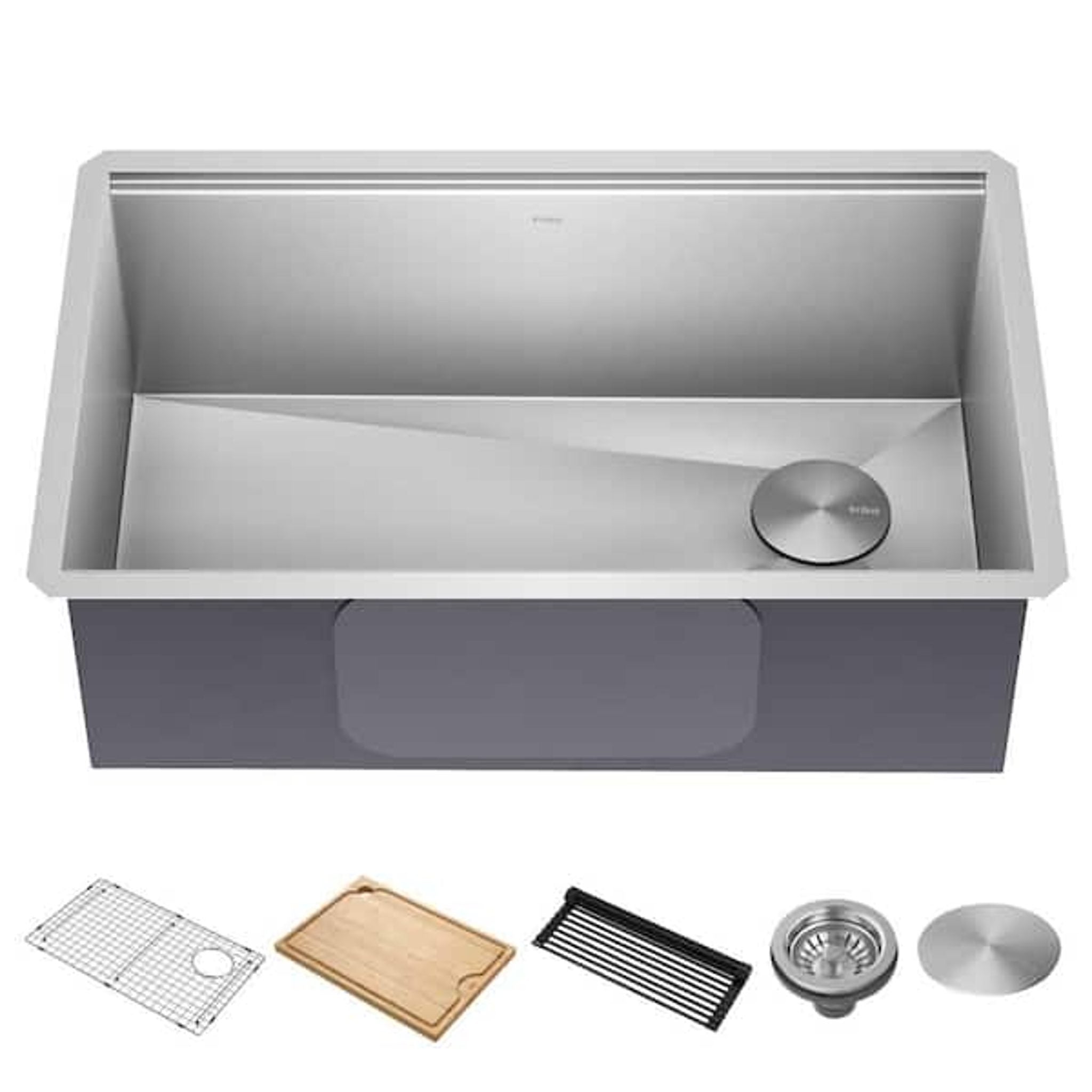 Kraus Kore 30" Stainless Steel Kitchen Sink, 1 Count