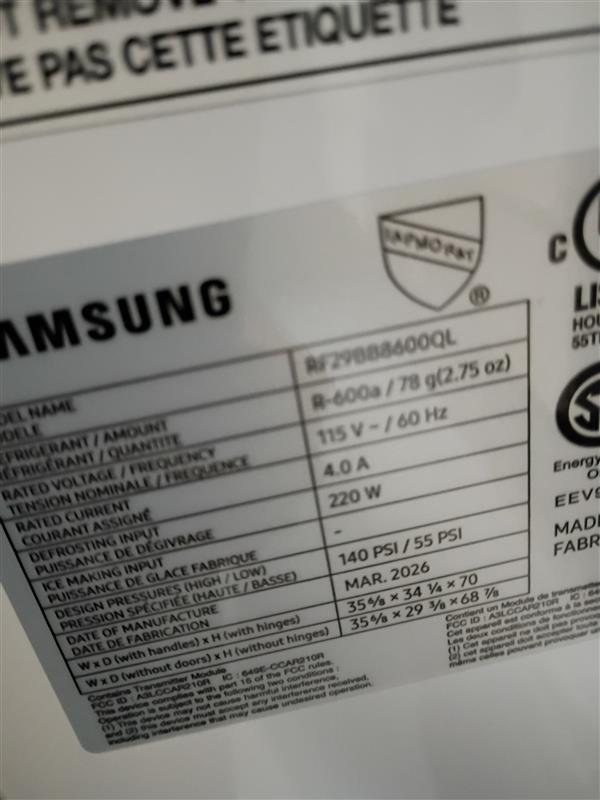 SAMSUNG Bespoke 4-Door French Door Refrigerator (29 cu. ft.) with Beverage Center™ in Stainless Steel Stainless