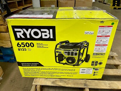 Ryobi 8125-Watt Portable Generator with CO Detect Shutdown