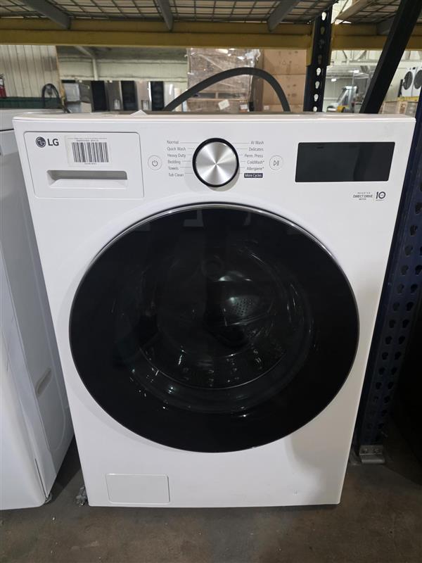 LG 5.0 cu. ft. Mega Capacity Smart Front Load Washer (Alpine White)