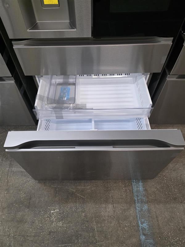 LG 29 cu. ft. SMART MyColor InstaView 4-Door French Door Refrigerator in Stainless Steel