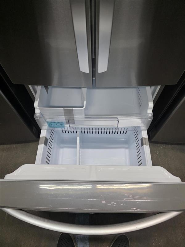 LG 22 cu. ft. 30 Inch Wide French Door Refrigerator - Stainless Steel