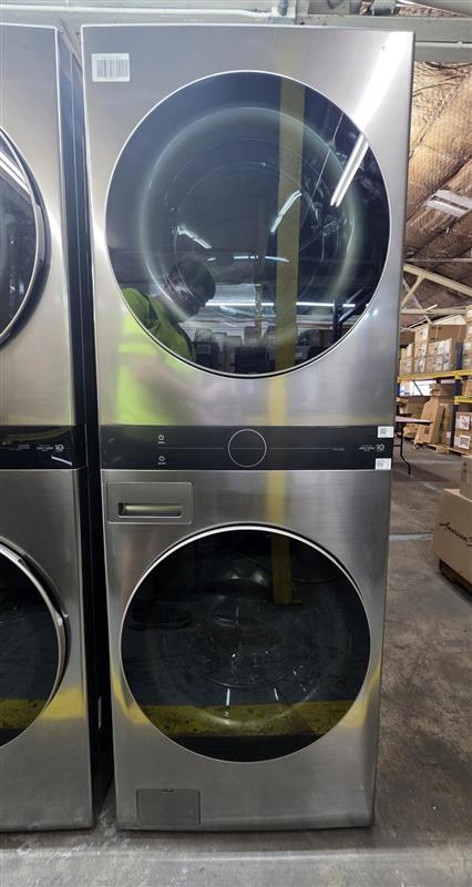 Single Unit Front Load LG WashTower™ with Center Control™ 4.5 cu. ft. Washer and 7.4 cu. ft. Electric Dryer
