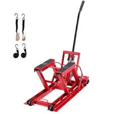 Red 1500LB Hydraulic Powersports Lift Stand