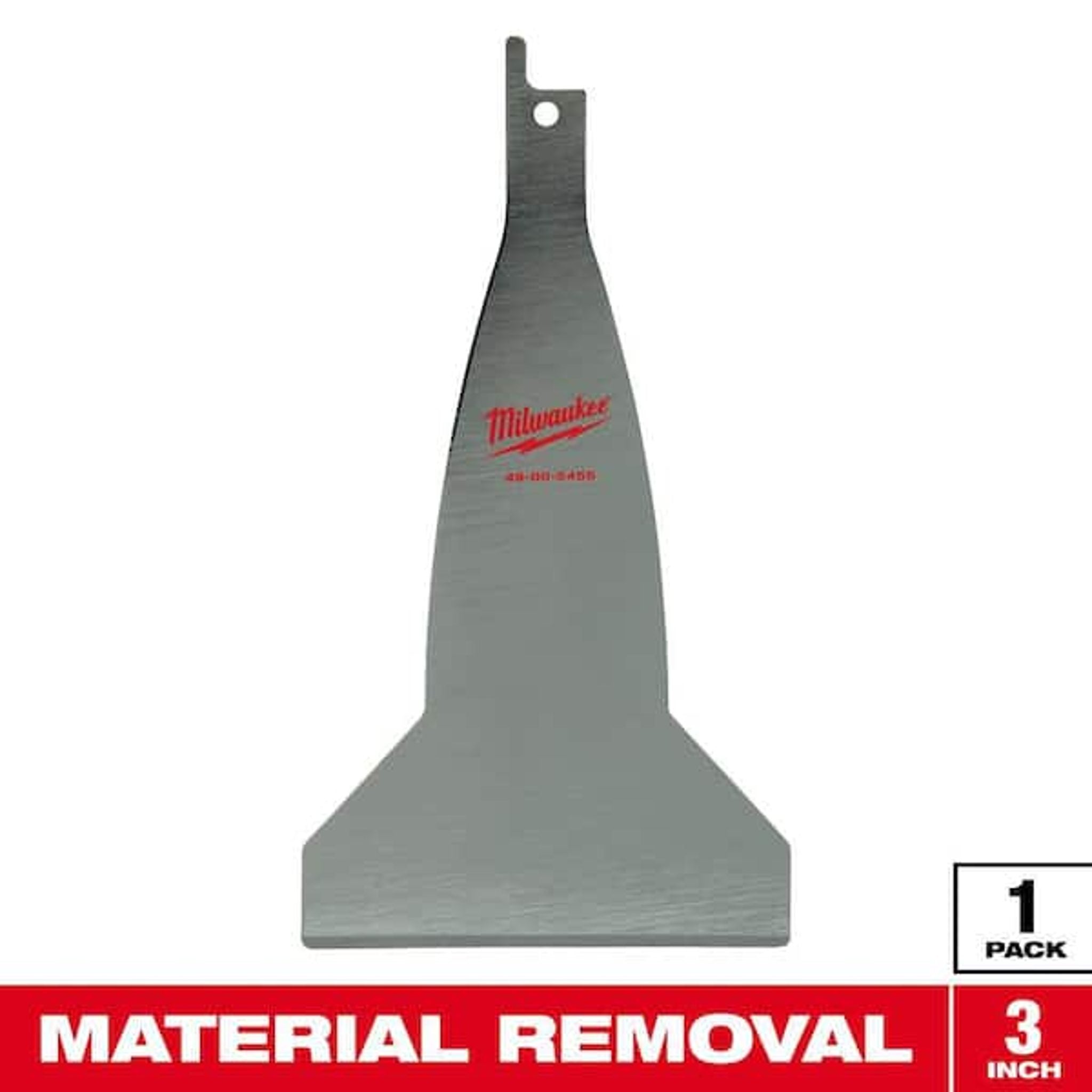 MILWAUKEE TOOL Hackzall/Sawzall 3 in. Bi-Metal Scraper Blade