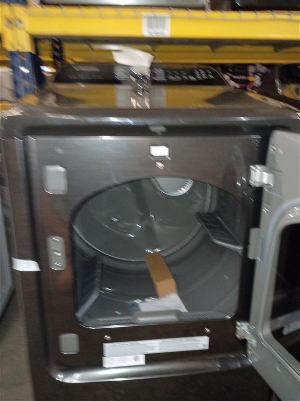 7.4 cu. ft. Vented Front Load Smart Electric Dryer in Brushed Black with Sensor Dry