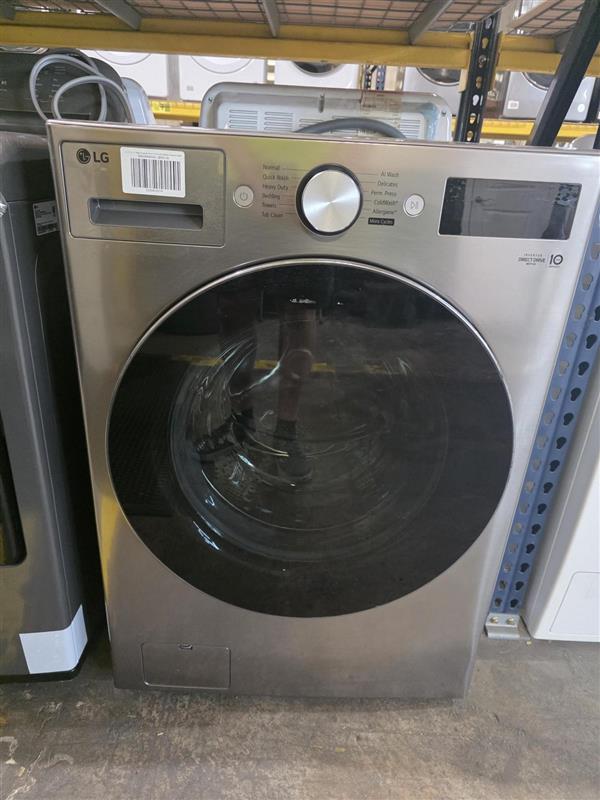 LG 5.0 cu. ft. Mega Capacity Smart Front Load Washer (Graphite Steel)