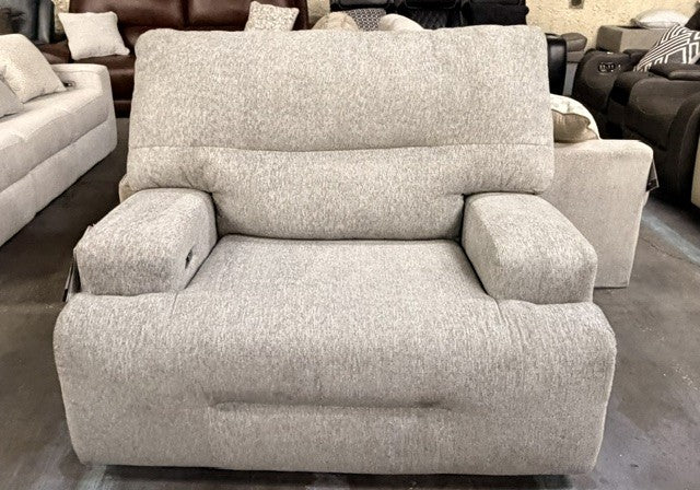 Acklen Place Next-Gen Nuvella™ Performance Fabric Dual Power Oversized Recliner
