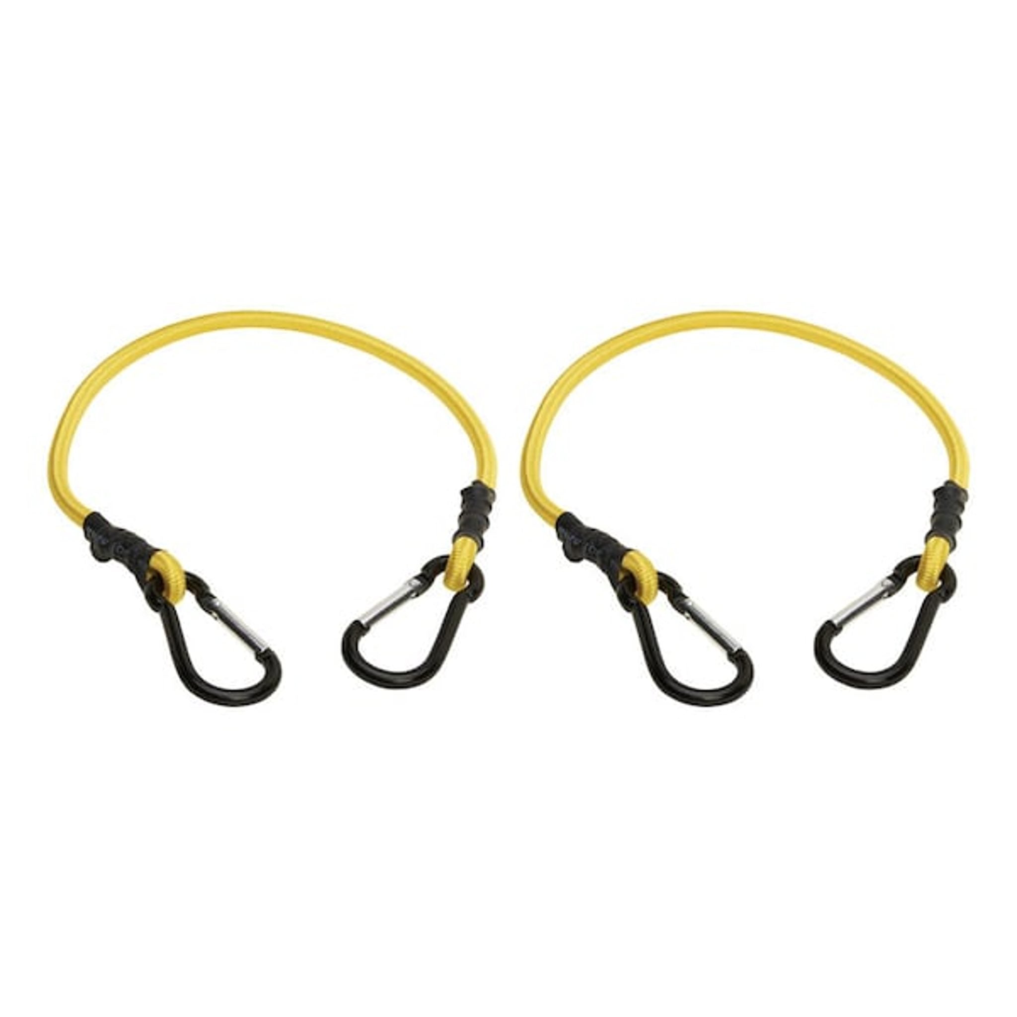 Keeper Bungee Cord 24 in. L X 0.315 in. Black/Yellow