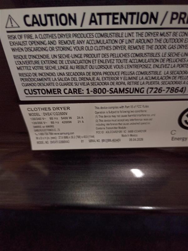 7.4 cu. ft. Vented Front Load Smart Electric Dryer in Brushed Black with Sensor Dry