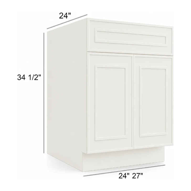 Greek Villa 24" Double Door Base Cabinet