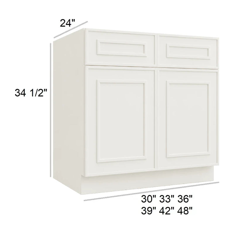 Greek Villa 33" Double Door Base Cabinet