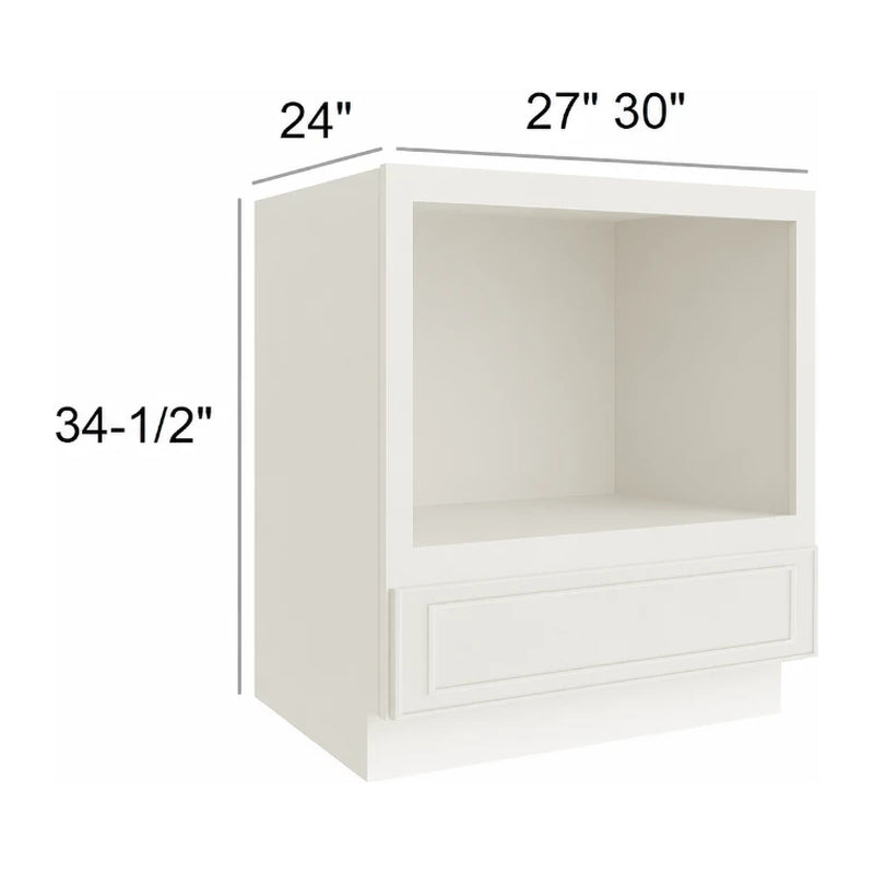 Greek Villa 30" Base Microwave Cabinet