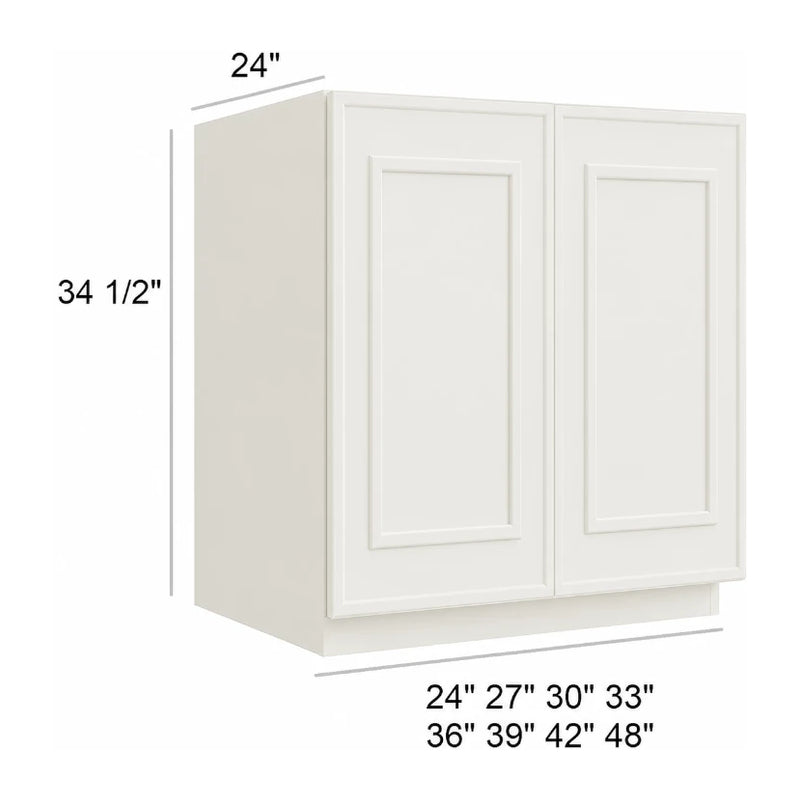 Greek Villa 24" Double Door Full Height Base Cabinet