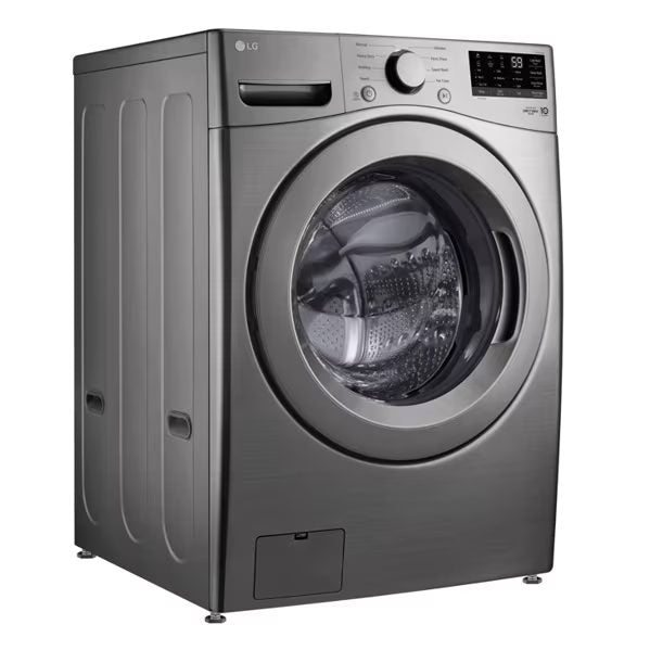 4.5 cu. ft. Ultra Large Capacity Stackable Front Load Washer with Coldwash and 6 Motion Technology in Graphite Steel