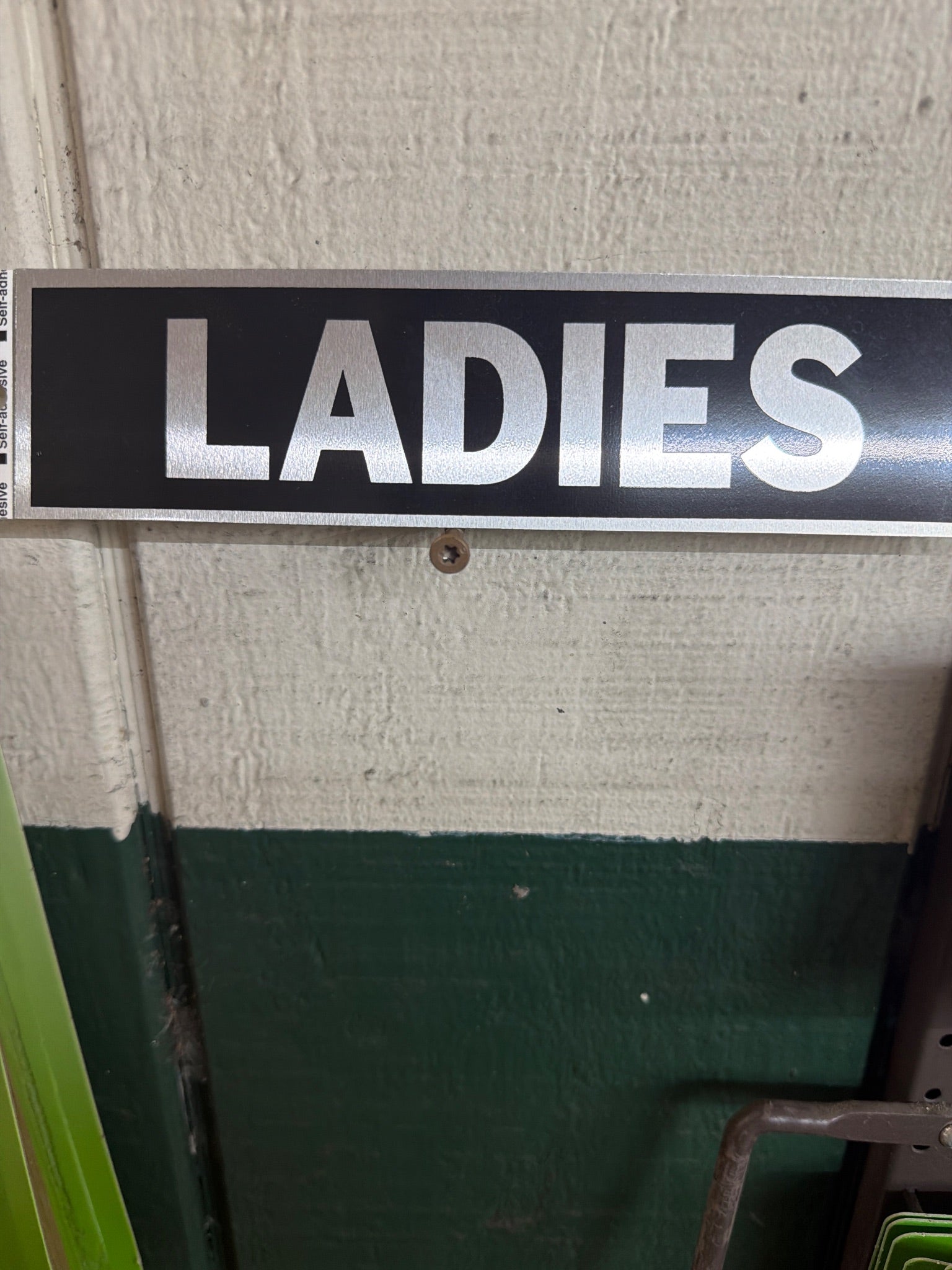 Ladies Self Adhesive Sticker